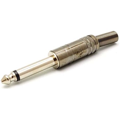 Mono Jack 6,3 mm nickelé pour homme 4280-jc-013