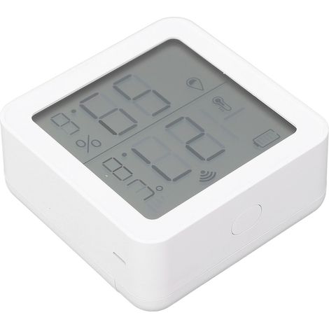 Détecteur de température et d'humidité WiFi connecté électronique intérieur hygromètre thermomètre capteur pour maison pièce serre (1/5)