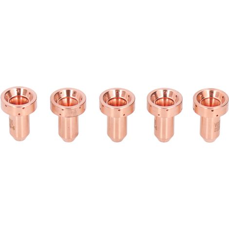 5-teiliges Plasma-Schneiddüsen-Set, Kupfer, korrosionsbeständig, Brennerschweißzubehör 9-8212 (1/5)
