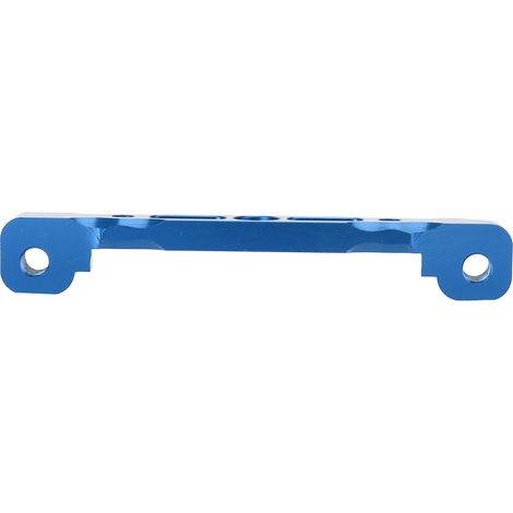 Bras supérieur avant et bras arrière - Code pour voitures RC ARRMA Senton 1/8 - Alliage d'aluminium - Accessoire pour voiture RC - Bleu (1/5)