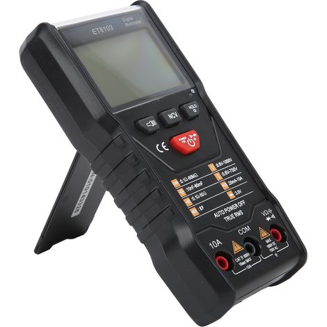 Multimètre intelligent ET8103, écran LCD rétroéclairé, testeur de tension numérique portable pour usage extérieur (1/5)