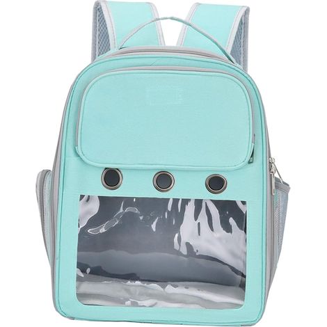 1 Sac à Dos Transport Chien Fenêtre Transparente Tissu Oxford Ventilé Randonnée (1/5)
