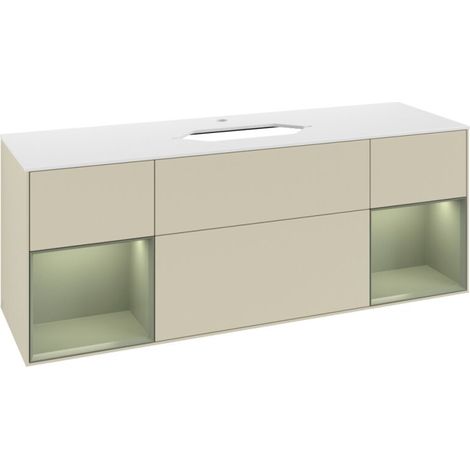 Villeroy & Boch F331GMHJ Meuble sous-lavabo Finion F33