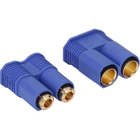 Lot de 10 connecteurs EC8 8 mm en laiton plaqué or, mâle et femelle, avec boîtier pour démarrage de batterie (1/5)