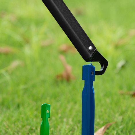 Marteau en alliage d'aluminium léger pour tente de camping, maillet pour retirer les chevilles (1/5)