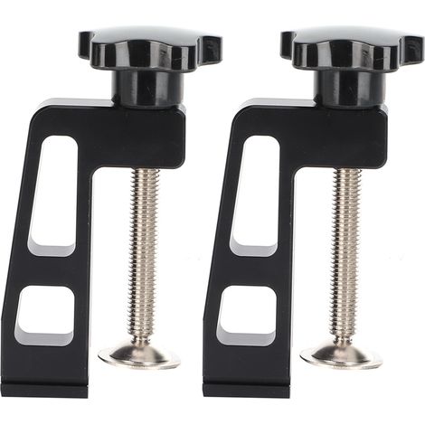 2Pinces en alliage d'aluminium et acier inoxydable pour menuiserie, serre-joints manuels type 45-75 (1/5)