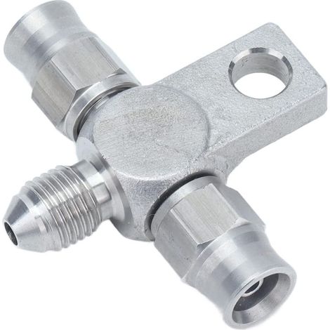 Raccord rapide AN3 en acier inoxydable pour flexible de frein, raccord en T AN-3 pour flexible de frein, raccord AN3 pour extrémité de flexible (1/5)