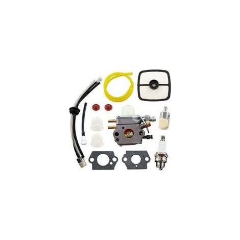 Carburateur avec Filtre à Air pour les modèles Echo SRM2100, SRM2110, SRM2400, SRM2015, SRM2305, SRM2455, PE2000, SHR210, équipé du carburateur Zama C1U-K52, C1U-K53, C1U-K29, C1U-K47... (1/5)