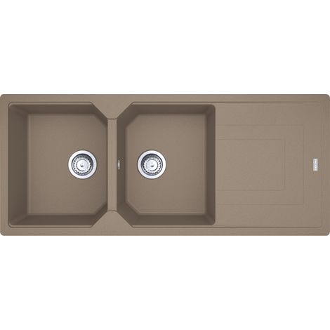 Franke Urban UBG 621-116. Tipo di lavello: Lavello sottopiano, Forma del lavandino: Rettangolare, Materiale del lavandino: Fragranito. Larghezza: 1160 mm, Lunghezza: 500 mm, Larghezz... - 114.0686.787 (1/2)