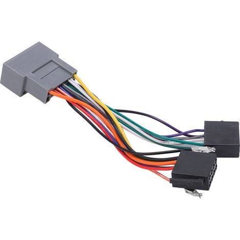 Adaptateur de connecteur ISO pour faisceau de câblage autoradio Honda Civic, Accord, Jazz, CR-V, Odyssey et Insight. (1/5)