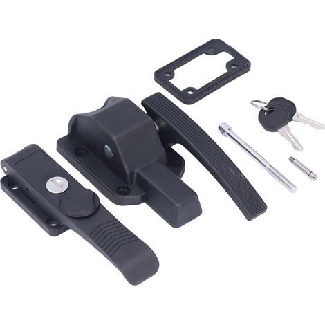 Serrure de porte Extérieur Intérieur Déverrouillage Universel en Acier Laminé à Froid pour Yacht Maison (1/5)