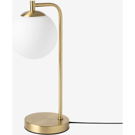 Lampada da Tavolo con Sfera di Cristallo Uvol SKLUM Dorato (1/5)