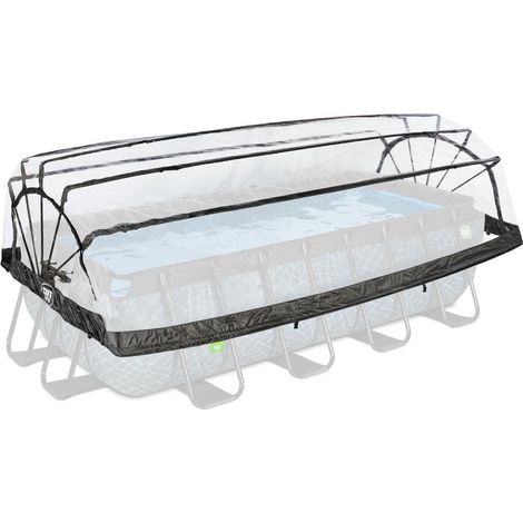 [NEUWERTIG] B-Ware EXIT Poolabdeckung Poolplane Abdeckung 400x200cm universell Rechteck Schwimmbad (1/2)