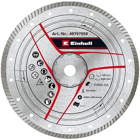 Disco Diamante para Cerámica Ø300 x 25,4 mm KWB