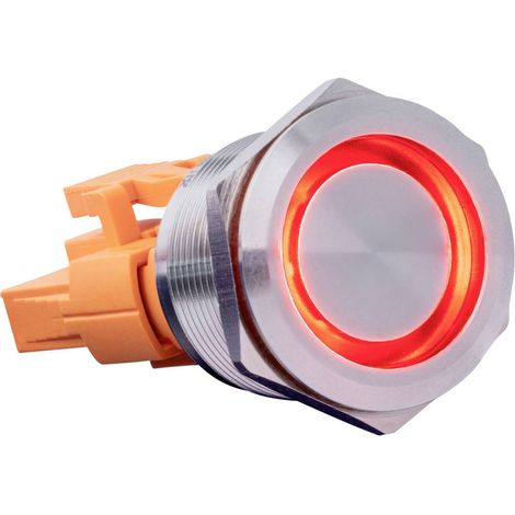 Joy-it BUTTON22B-L-RD bouton-poussoir rouge 25 mm IP67 (1/3)