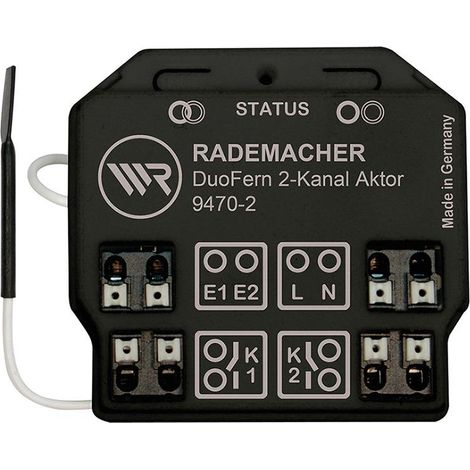 Actuador inalámbrico compacto DuoFern Rademacher 1500W