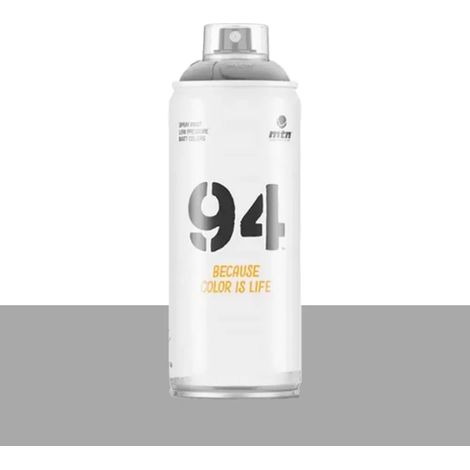Bombe de peinture aérosol MTN 94 Argent 0,4 L (1/2)