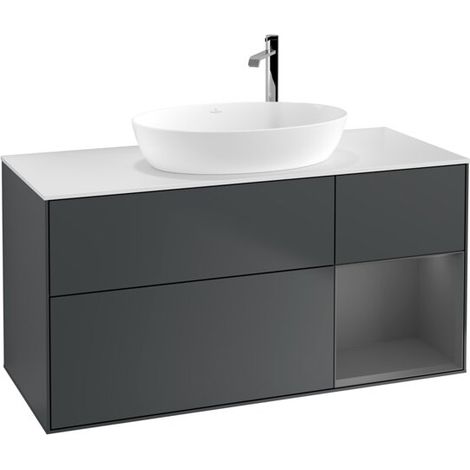 Villeroy & Boch F951GKHG Meuble sous-lavabo Finion F95 (1/2)