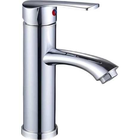Robinet de cuisine, cuivre/plastique, monotrou, pour cuisine (1/5)