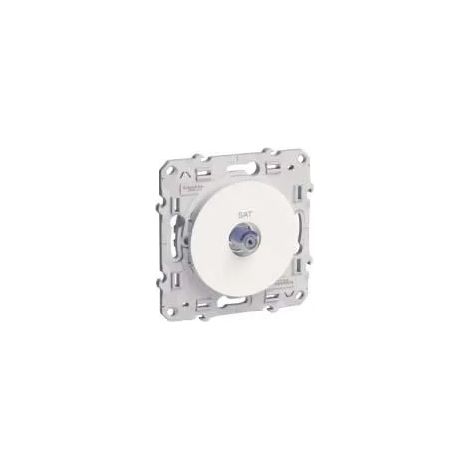 Steckdose Schneider Electric Odace Satellit Schraubmontage 7,4x7,4 cm