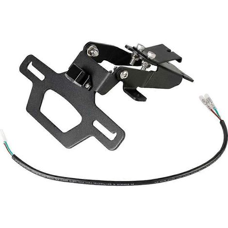 Kennzeichenhalterung, Hinterradnabenführung, Kotflügelentfernung, LED-Blinker für Honda CBR400R, CBR500R und CB500 (1/5)