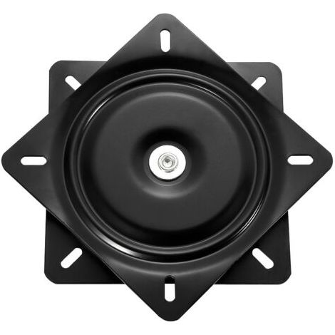Plateau tournant pivotant 360° pour meubles en métal – Capacité de charge 250 kg – Dimensions 150 x 150 x 1.5 mm – Acier laminé à froid