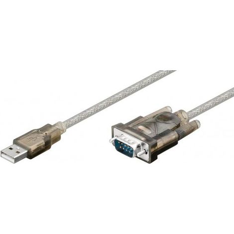 USB2.0 - Seriale DB9 M-M. 1.5m