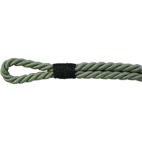 COMBO - Embrasse rideau textile cordon Coloris - Gris clair (1/3)