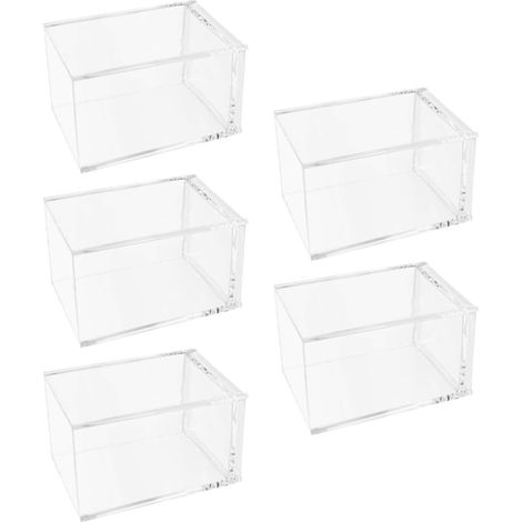 pieces Transparent Acrylic Pen Holders with Large Capacity