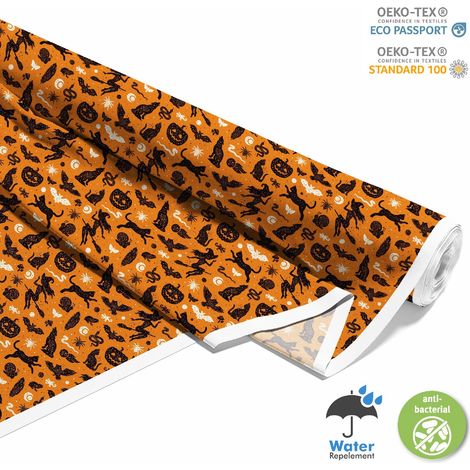 Dekorativer Outdoor-Stoff Oxford - Halloween-Nacht-Motiv (1/5)