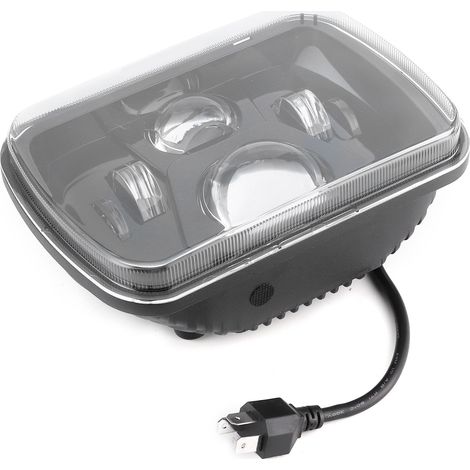 7-Zoll H4 Hochleistungs-LED-Scheinwerfer 12-24V für Jeep Wrangler YJ