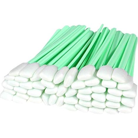 Lot de 50 éponges de nettoyage pour solvant carré rectangulaire en mousse pour imprimante à jet d'encre et appareil photo (1/4)