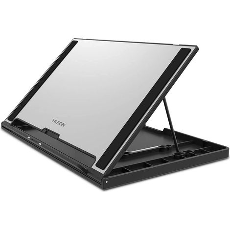 Soporte de escritorio portátil plegable y ajustable con múltiples ángulos para tabletas gráficas Kamvas 12/13/16 (2021) / Kamvas Pro 12/Pro 13 / Perfecto para principiantes