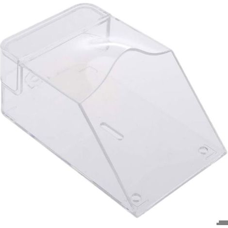 Couvercle étanche pour bouton de sonnette, couvercle de protection transparent, sans fil, mural, couvercle de protection pour prise (1/4)