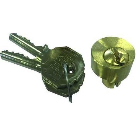 Idroweb – Cylindre de serrure en laiton 25mm – Longueur 22,5mm – Sécurité renforcée – Compatible avec serrures standard – Installation rapide (1/2)