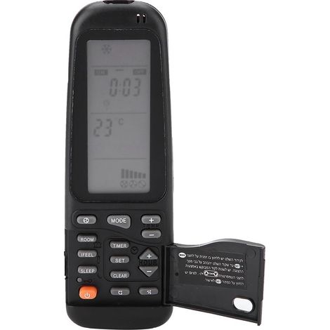 1 télécommande universelle, compatible climatiseurs Electra Airwell Emailair Elco, remplace RC-3 RC-4 RC-5 RC-7, portée 8 m (1/5)