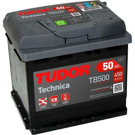 Tudor TB500 Batería de Coche 50Ah 420A EN