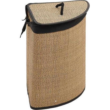 Eck-wäschekorb aus bambus 48l - 5five (1/5)
