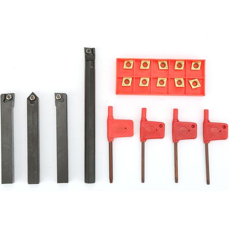 S12m sCLCR09 SCLCR1212H09 SCLCL1212H09 SCMCN1212H09 Lathe Turning Tool Holder   10Pcs Inserts (1/5)