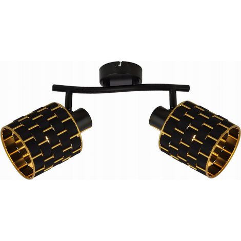Markslojd Reality Thiago lámpara de techo negra 43 cm