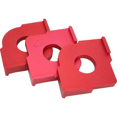 Schablone für abgerundete Ecken, Oberfräse, Holzbearbeitung, Positionierungshilfe R5-R25 R10-R15 R20-R30 (1/5)