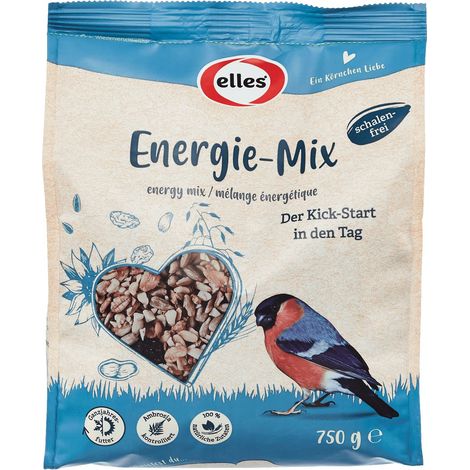 Stroetmann – Elles Energie-Mix – Mélange énergétique pour oiseaux sauvages, riche en graisses et protéines, 750 g (1/4)