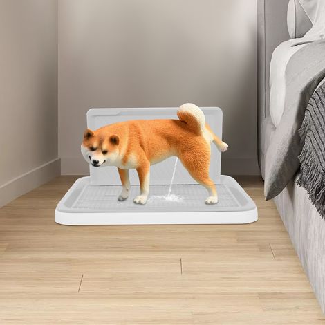 Pet Puppy Dog Loo Pee Training Tray Easy Clean Dog Toilet Potty Tray Pan Large (1/5)