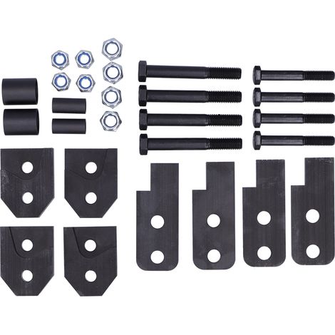 2-Zoll-Höherlegungssatz aus Kohlenstoffstahl für Yamaha Rhino 450/660/700 ATV (vorne/hinten) (1/5)