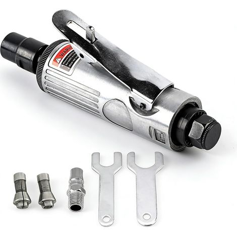 Pneumatic Straight Grinder, 3mm (1/5)
