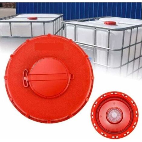 Bouchon de Réservoir IBC 163 mm - Couvercle Ventilé pour Cuve 1000 L (1/4)