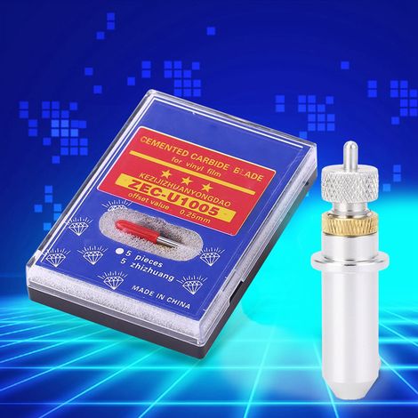15 Roland Gravierklingen für Computergraviermaschinen + 1 Saibao Klingenhalter (1/5)