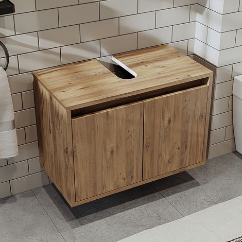 Roomart MELONA-S1-65 Unterschrank 65 cm breit, Eiche