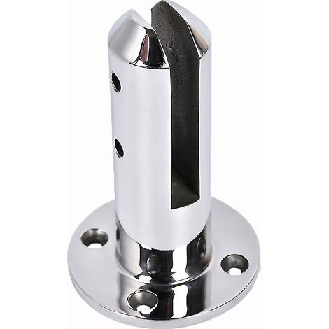 Support de fixation rond en acier inoxydable 304 pour clôture de piscine, poteau de sol Jikaix (1/5)