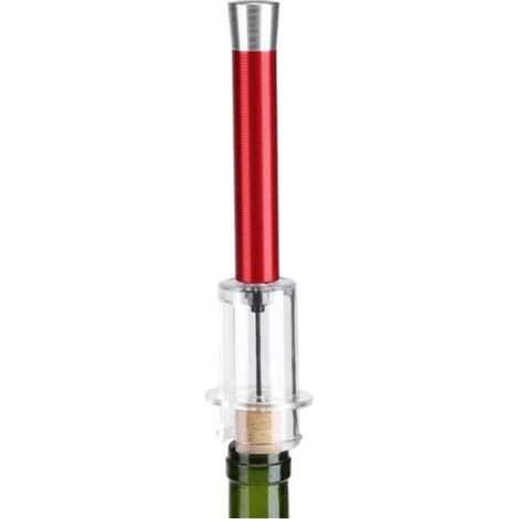 Bouchon pneumatique pour bouteille de vin rouge – Pompe à vide manuelle, compatible tous formats (1/4)